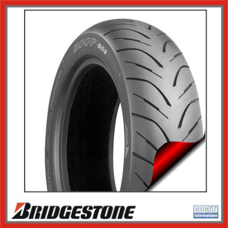 Pneu BRIDGESTONE Hoop B02 130/70 - 16 61P