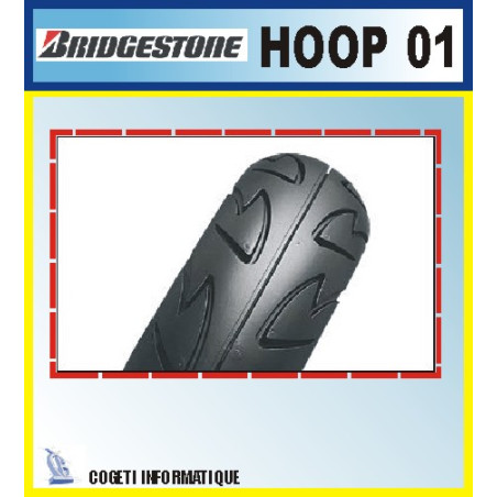 Pneu BRIDGESTONE Hoop B01 120/90 - 10 66J
