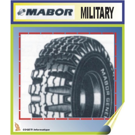 Pneu SPEEDWAYS Military 7.50- 16 12PR